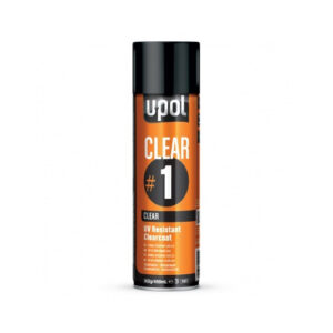 U-POL CLEAR#1 UV Resistant Clearcoat - Aerosol 450ml