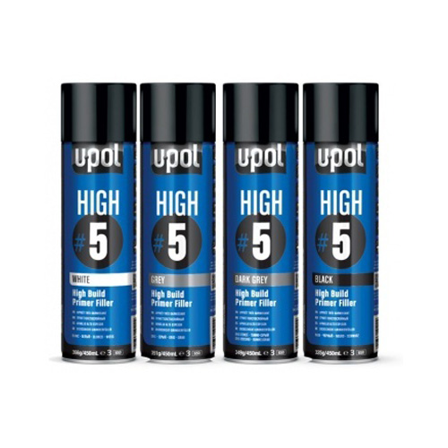 U-POL HIGH#5 High Build Primer Filler - Aerosol 450ml
