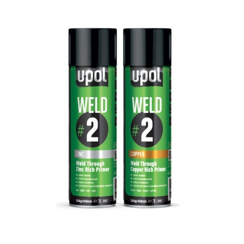 U-POL WELD#2 Weld Through Primer - Aerosol 450ml