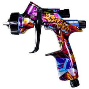 DeVilbiss DV1 Limited Edition Graffiti Spray Gun - With 2 nozzles 1,2mm & 1,3mm